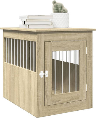 vidaXL Dog Wire Crate 55x75x65cm