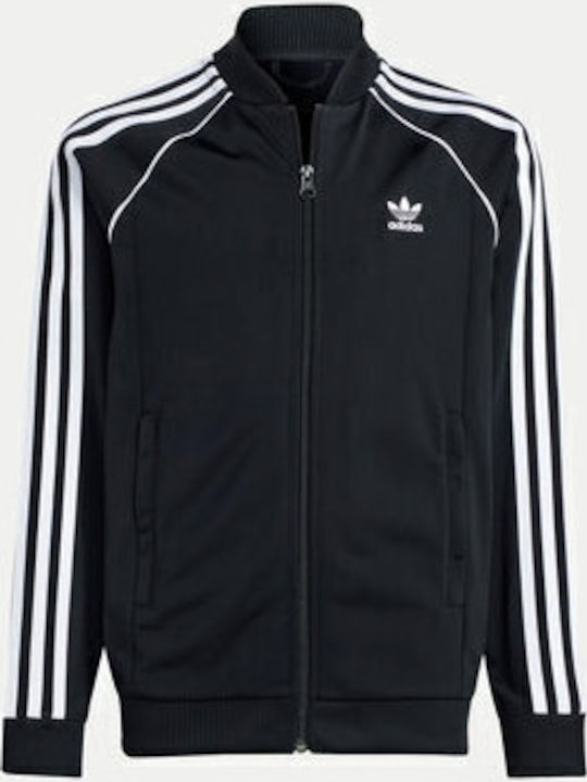 Athletic Kids Cardigan Black Adicolor