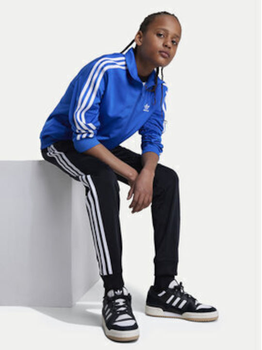 Athletic Kids Cardigan Blue Adicolor