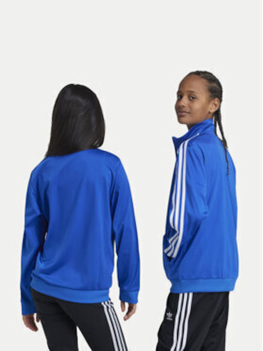 Athletic Kids Cardigan Blue Adicolor