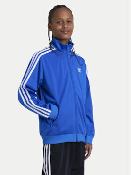 Athletic Kids Cardigan Blue Adicolor