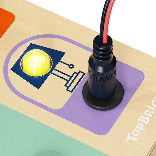 Top Bright Busy Board Switch Εκπαιδευτικό Παιχνίδι Μηχανικής για 3+ Ετών