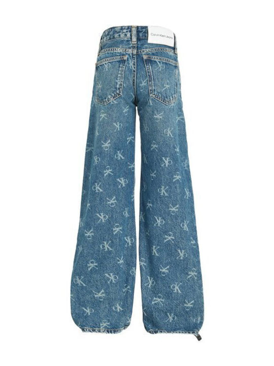 Calvin Klein Kids' Jeans Trousers Laser Blue