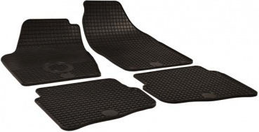Umbrella Set Covorașe Față și Spate 4buc din Furtun pentru Seat Cordoba / Ibiza 2003-2008 Negre