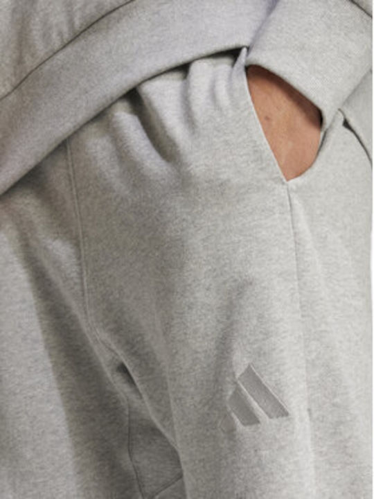 French Terry Sweatpants without Elastic Gray