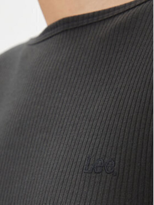 Damen Bluse Langärmelig Gray