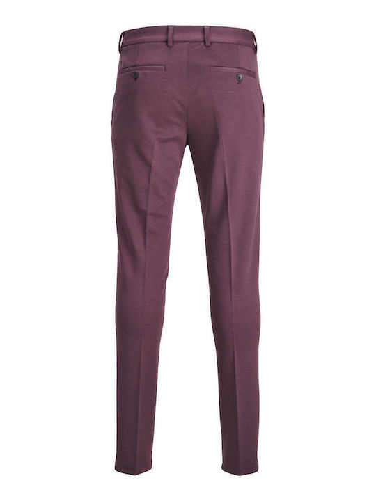 TeeShoppen Pantaloni pentru bărbați cu Croială Slim Burgundy