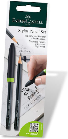 Faber-Castell Creion H cu Radieră