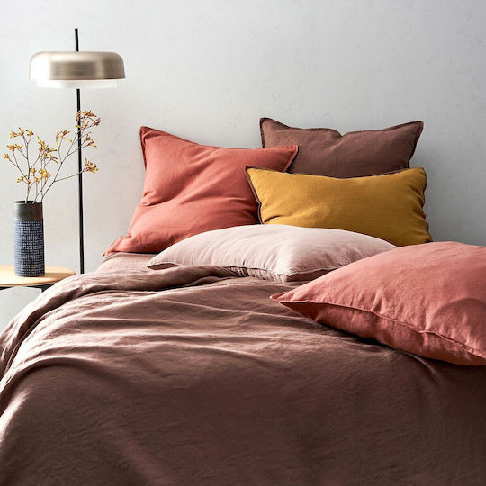 Am.Pm Pillowcase Prewashed linen 140x90cm.