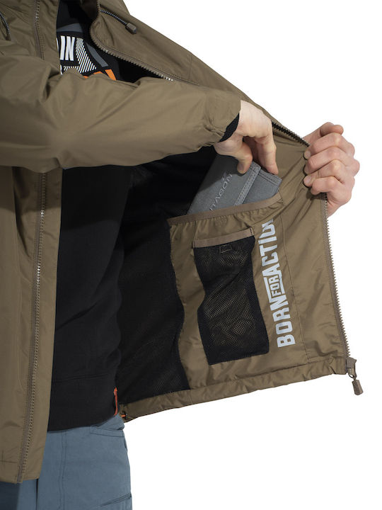 Pentagon Anemos Herren Winter Jacke Lässig Winddicht Raf Blue