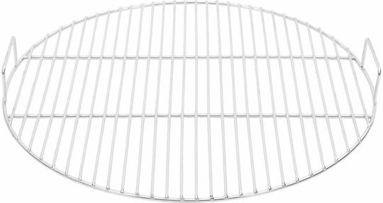 vidaXL Round Inox Grill Rack 54cm