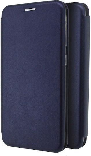 Ancus Book Silicon / Piele artificială Albastru (Redmi Note 13 4G)