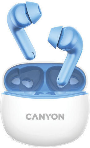 Canyon TWS-5 In-ear Bluetooth Handsfree Earphones with Charging Case Blue