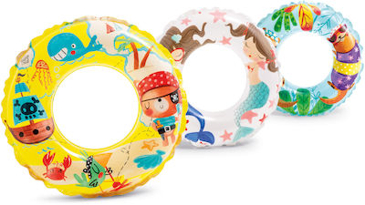 Intex Kinder Schwimmring mit Durchmesser 61cm. für 6-10 Jahre (Sortiment Designs/Farben) 59242