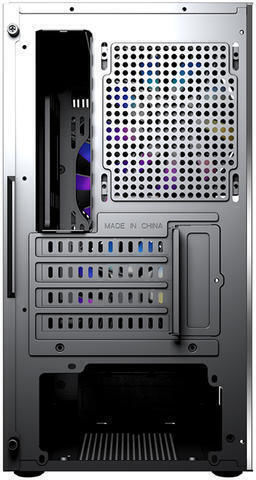 1STPLAYER BS-2 Gaming Mini Tower Κουτί Υπολογιστή με Πλαϊνό Παράθυρο Μαύρο