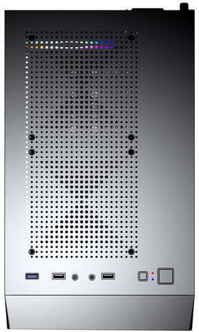 1STPLAYER BS-2 Gaming Mini Tower Κουτί Υπολογιστή με Πλαϊνό Παράθυρο Μαύρο
