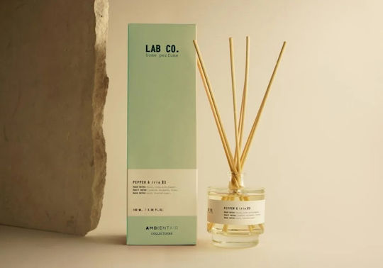 Bastonase parfumate pentru cameră 100ml Piper și Iris #3 Difuzor Lab Co