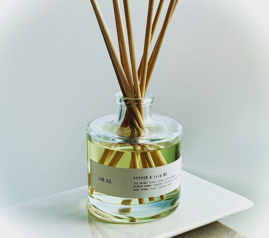 Bastonase parfumate pentru cameră 100ml Piper și Iris #3 Difuzor Lab Co