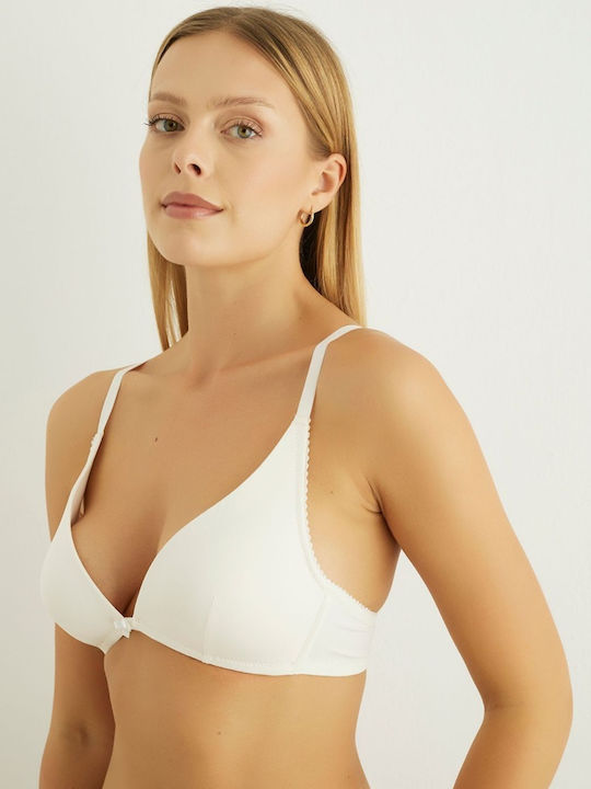 Simplicity Triangle Triangle Bra without Underwire Graphite