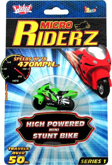 Wicked Μοτοσυκλέτα Micro Riderz για 3+ Ετών (Διάφορα Σχέδια) 1τμχ