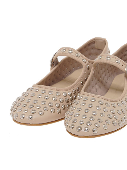 Damen Ballerinas in Beige Farbe T128B4031660