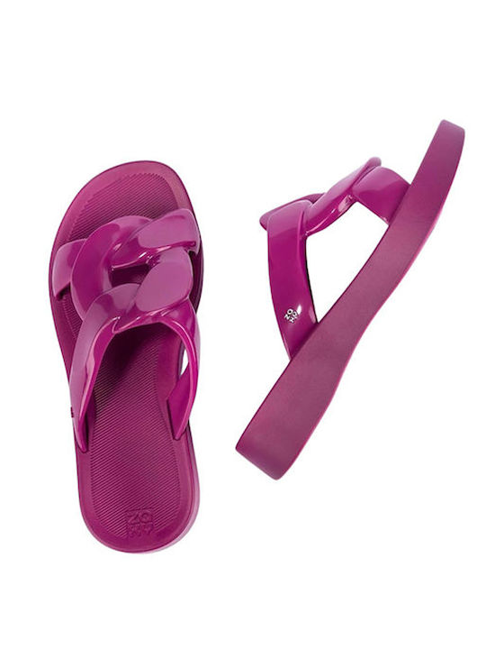 Women's Flat Sandals in Pink Color