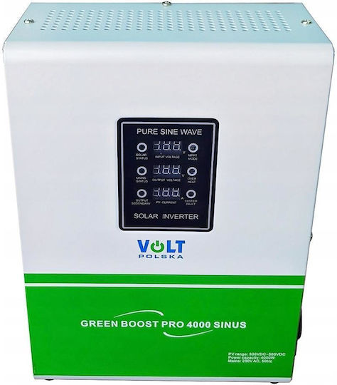 Volt Polska Green Boost Pro 4000 Sine Καθαρού Ημιτόνου Inverter Ισχύος 4000W