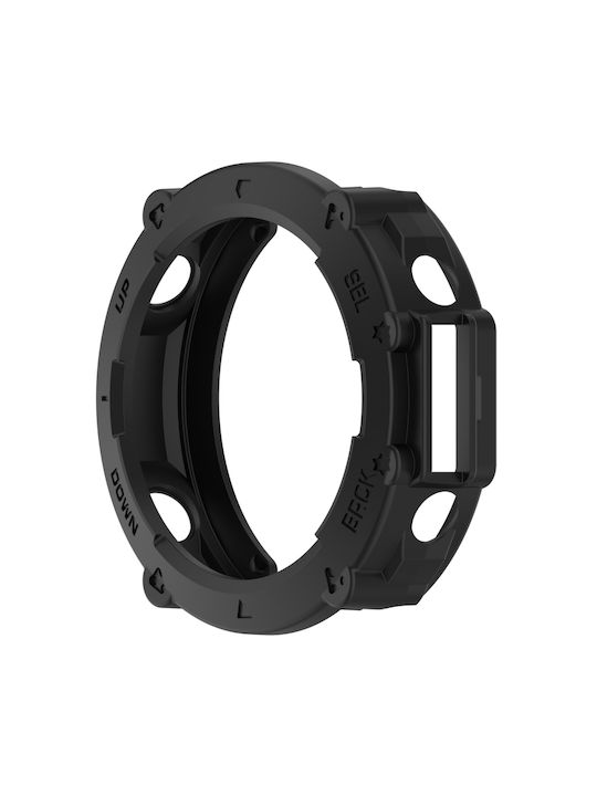 Θήκη Σιλικόνης σε Μαύρο χρώμα για Amazfit T-Rex