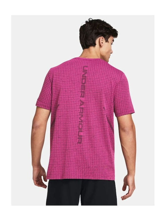 Under Armour Ανδρική Μπλούζα Ροζ