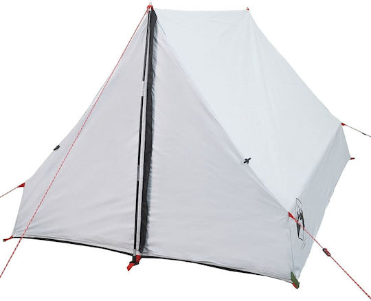 vidaXL White Camping Tent for 2 People