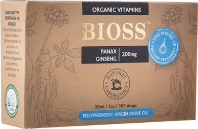 Amhes Bioss Organic Vitamins Panax Ginseng 200mg 30ml