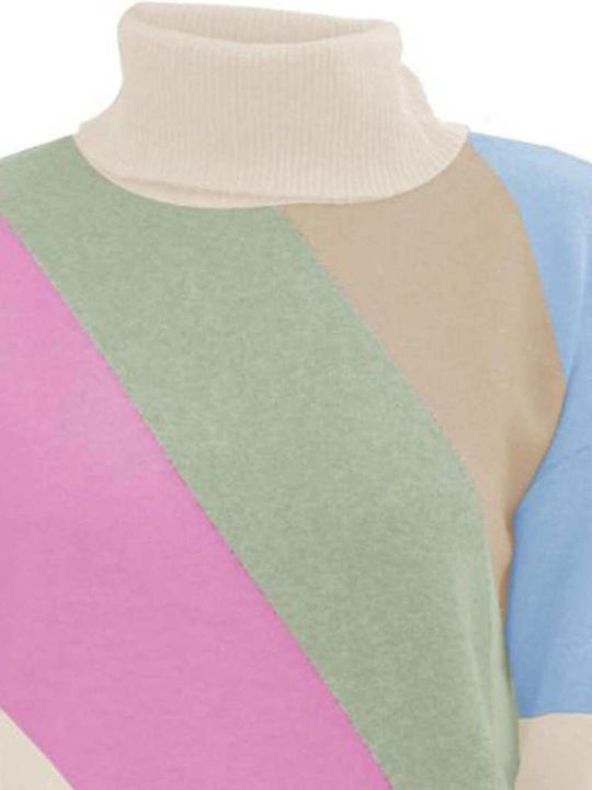 Vero Moda Women's Pullover Turtleneck Multicolour