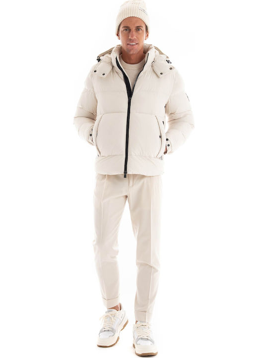 Geacă Puffer Iarnă Off White