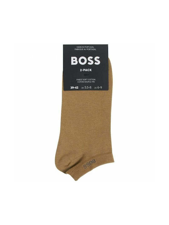 Hugo Boss Herren Socken Charcoal 2Pack