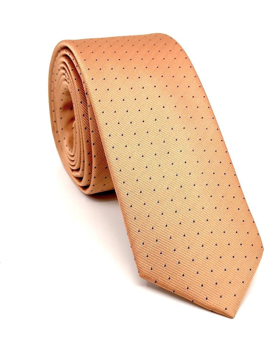 Legend Accessories Men's Tie Set Printed in Orange Color