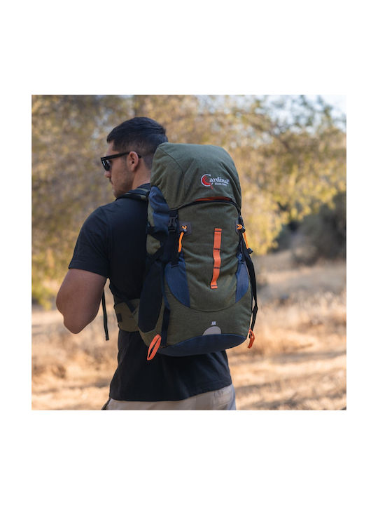 Cardinal Daypack Waterproof Mountaineering Backpack 50lt Khaki 790