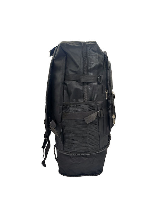Gift-Me Ορειβατικό Σακίδιο 40lt Αδιάβροχο Μαύρο Hiking