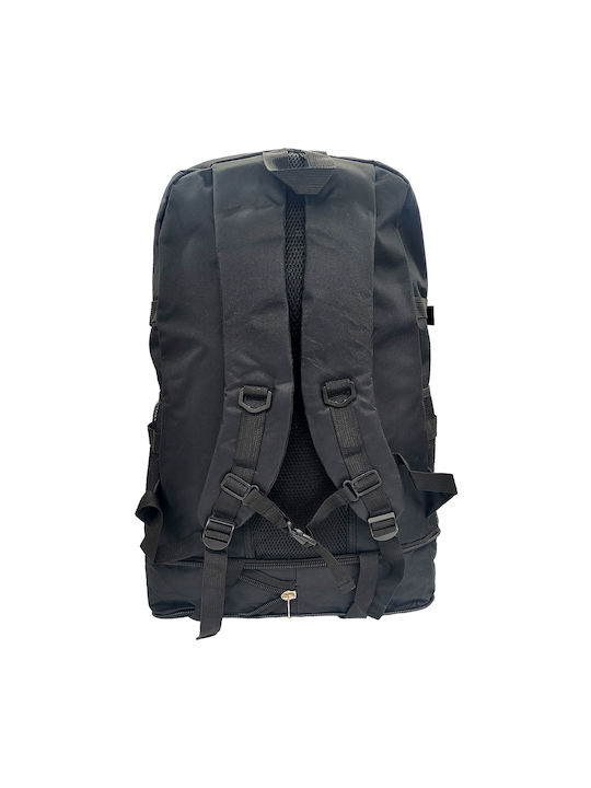 Gift-Me Ορειβατικό Σακίδιο 40lt Αδιάβροχο Μαύρο Hiking