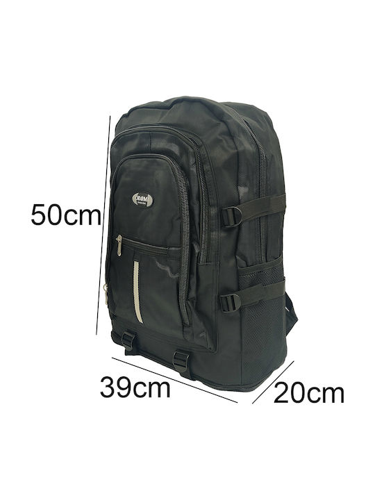 Gift-Me Ορειβατικό Σακίδιο 40lt Αδιάβροχο Μαύρο Hiking