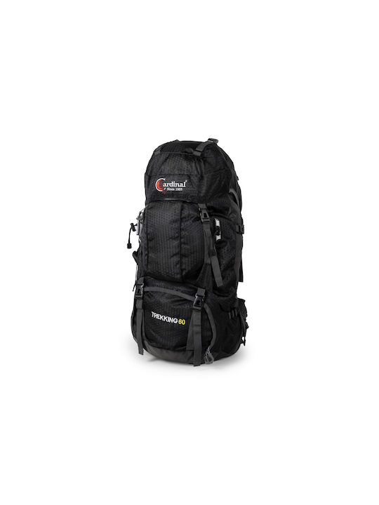 Cardinal Daypack Ορειβατικό Σακίδιο 60lt Αδιάβροχο Μαύρο Expedition