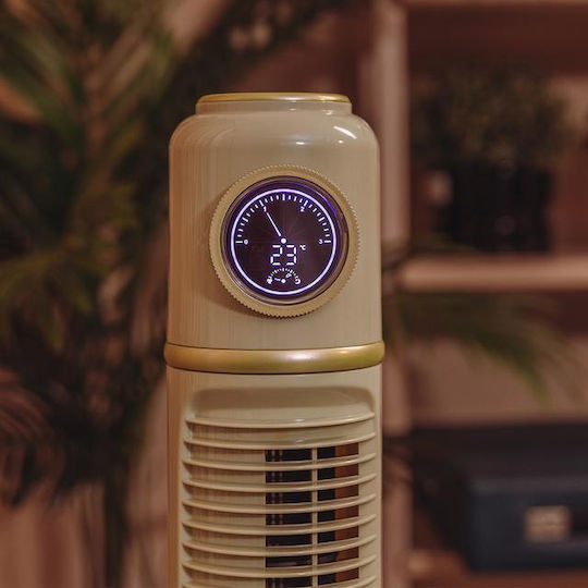 Cecotec Energysilence 1090 Skyline Retro Вентилатор Тип Кула 40W с Дистанционно Зелен