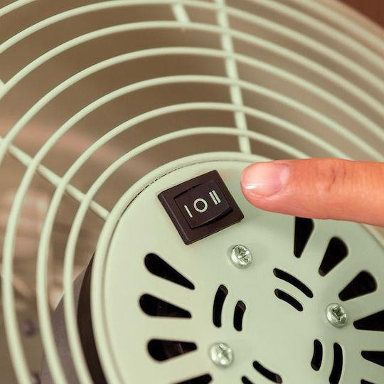 Cecotec Energysilence 250 Classicstyle Ανεμιστήρας Ορθοστάτης 25W Διαμέτρου 25cm Πράσινος