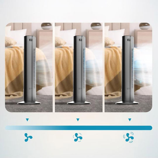 Cecotec Energysilence 790 Skyline Smart Ανεμιστήρας Πύργος 45W με Τηλεχειριστήριο Μαύρος