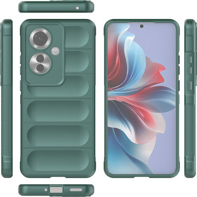 Techsuit Shield Back Cover Green (OPPO Reno11 F)