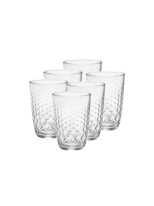 Bormioli Rocco Gläser-Set Wasser aus Glas 395ml 6Stück