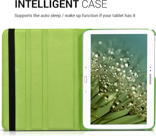 KWmobile Flip Cover Πράσινη (Galaxy Tab 3 10.1)