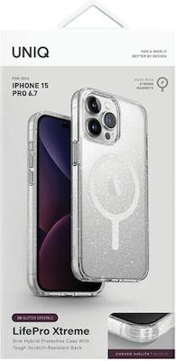 Uniq Lifepro Xtreme 360 Full Cover Silicone Magnetic Transparent (iPhone 15 Pro Max) UNIQ-IP6.7P(2023)-LPRXMLUC