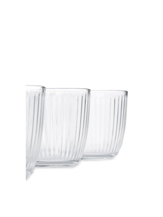 Bormioli Rocco Line Gläser-Set für Weiß- und Rotwein aus Glas Stapelbar 295ml 6Stück