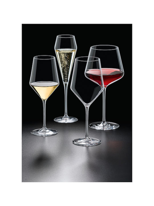 Max Home Edge Glass for Red Wine made of Glass Goblet 640ml