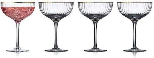 Lyngby Glas Комплект Чаши Коктейли от Стъкло Със Стъбло 310мл 4бр Lyngby Glas Комплект Чаши Коктейли от Стъкло Със Стъбло 310мл 4бр